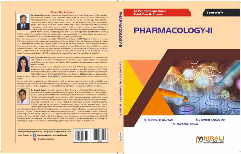 Pharmacology-II Book