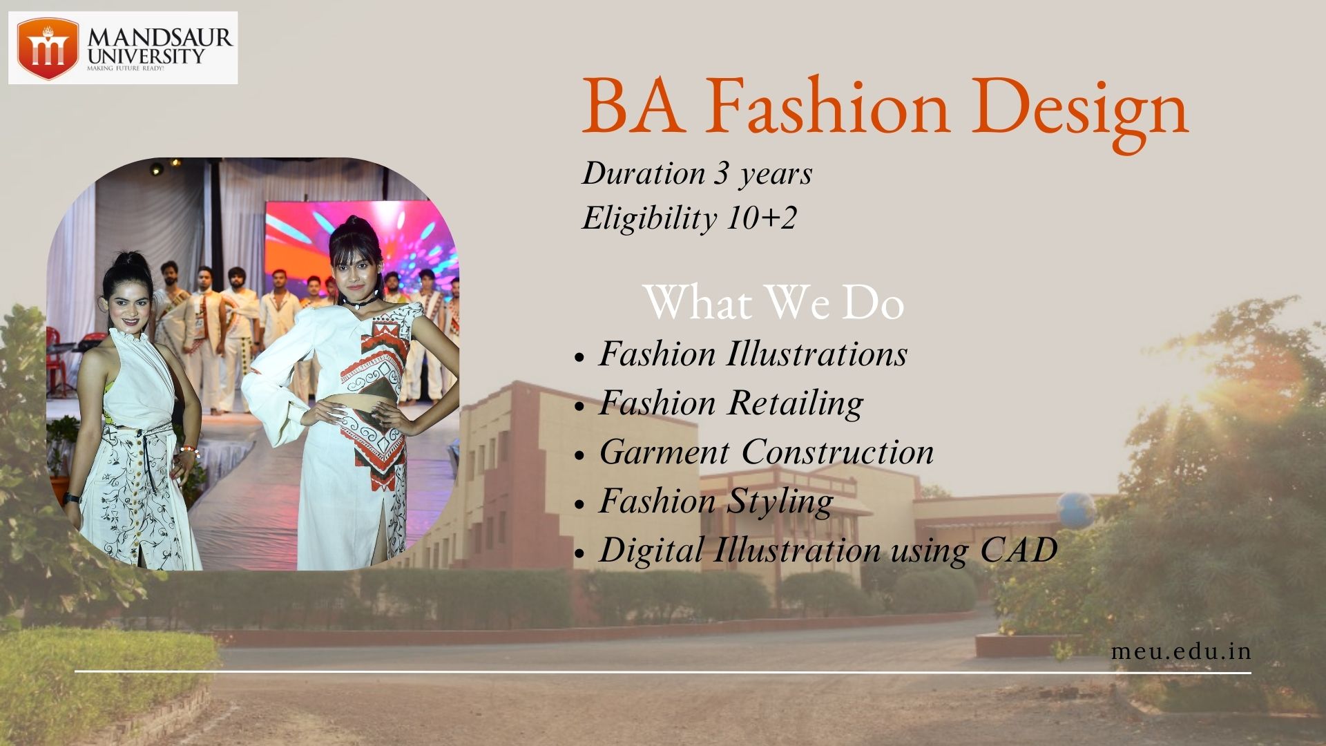 BA Fashion Design