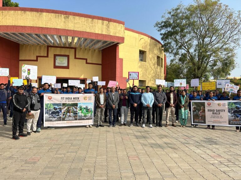 ROAD SAFETY RALLY by Physical Education, Mandsaur University