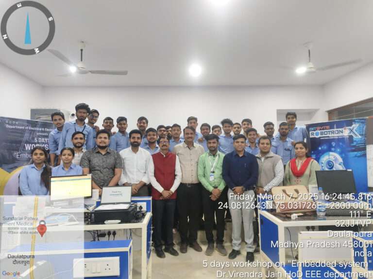 Five Days Workshop on Embedded Systems