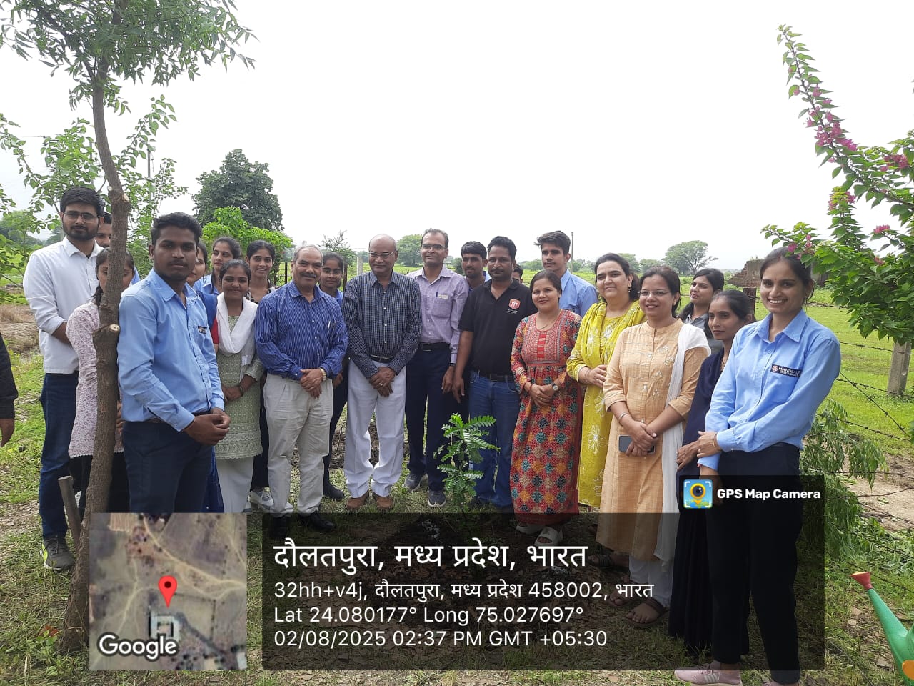 Plantation for 1st & II year students