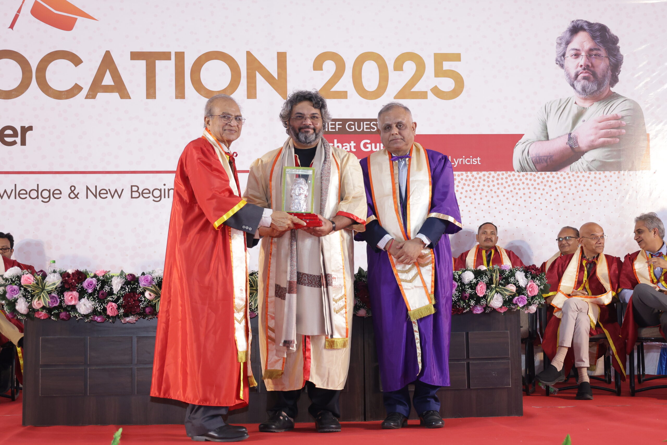 Mandsaur University 2nd Convocation 2025 | Akshat Gupta Inspires Students