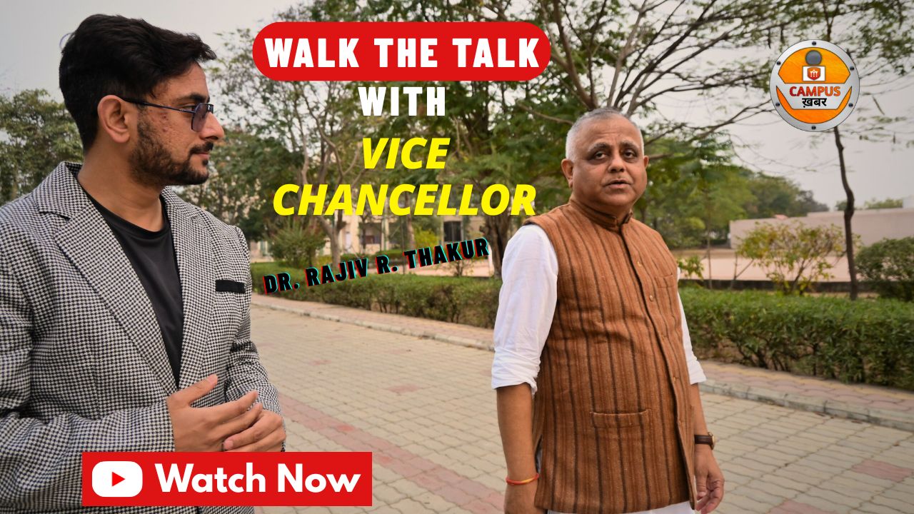 Episode 1: Walk the Talk | Lessons in Leadership with Dr. Rajiv R. Thakur | Vice Chancellor, MU