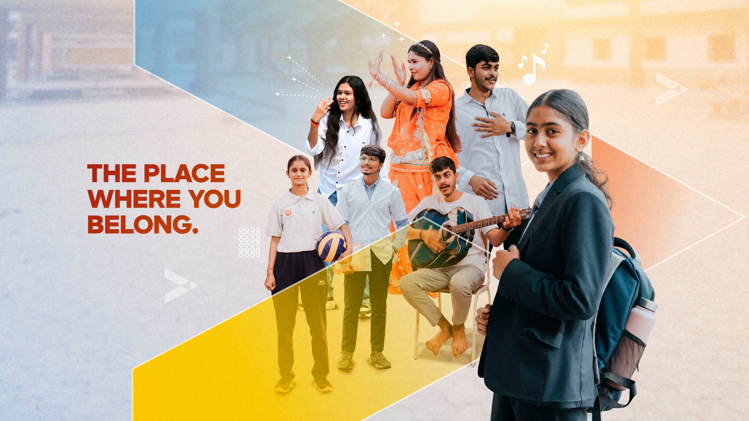 Home page - A Campus That Every Student Loves banner
