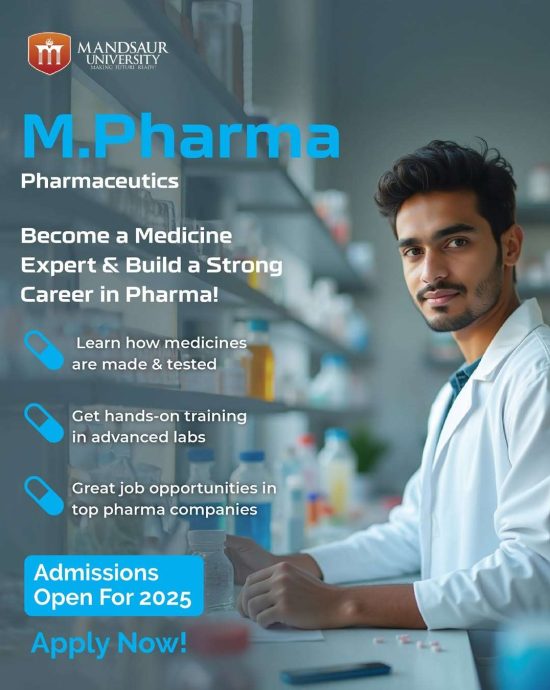 M.Pharm in Pharmaceutics