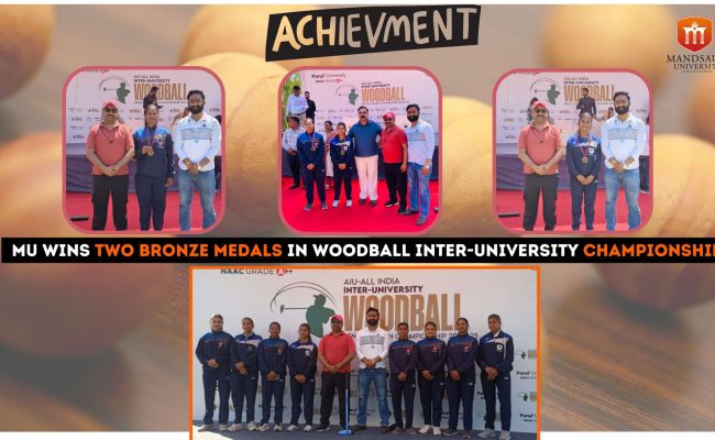 Mandsaur University Clinches Two Bronze Medals in Woodball All India Inter-University Championship at Vadodara Gujarat 2024-25. (1)